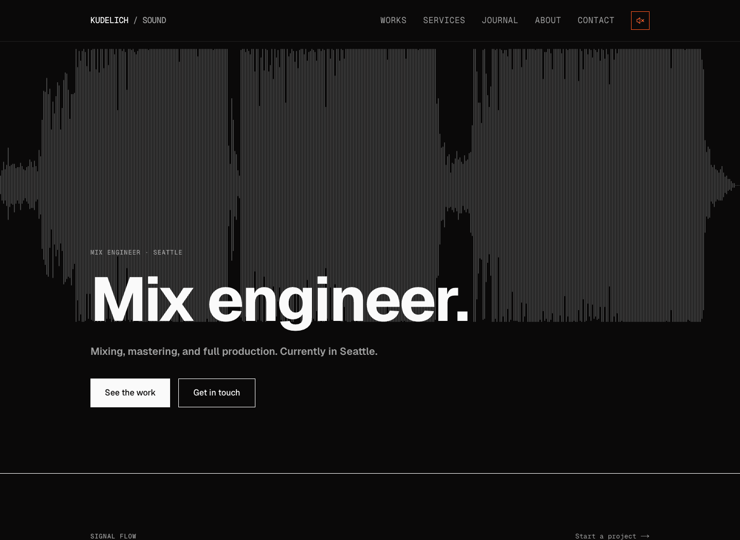 Kudelich Sound website